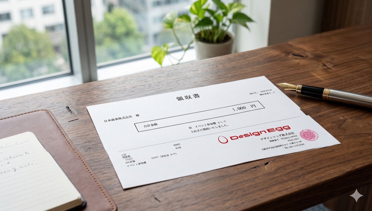 領収書発行イメージ